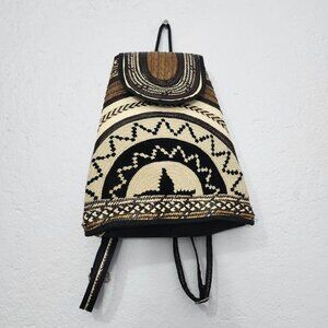 Handcrafted Colombian Wayuu Backpack Mochila